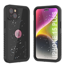 Load image into Gallery viewer, Funda impermeable IP68 para iPhone 16 Plus, Punkcase [Negra] [Serie StudStar] [Ajuste ajustado]
