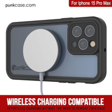 Cargar imagen en el visor de la galería, Funda impermeable IP68 para iPhone 16 Pro Max, Punkcase [Transparente] [Serie StudStar] [Ajuste fino] [A prueba de suciedad]
