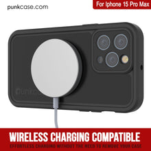 Cargar imagen en el visor de la galería, Funda impermeable IP68 para iPhone 16 Pro Max, Punkcase [Negra] [Serie StudStar] [Ajuste ajustado]
