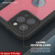 Cargar imagen en el visor de la galería, Funda impermeable IP68 para iPhone 16 Pro Max, Punkcase [rosa] [Serie StudStar] [Ajuste fino] [A prueba de suciedad]

