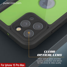 Cargar imagen en el visor de la galería, Funda impermeable IP68 para iPhone 16 Pro Max, Punkcase [Verde claro] [Serie StudStar] [Ajuste fino] [A prueba de suciedad]
