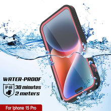 Cargar imagen en el visor de la galería, Funda impermeable IP68 para iPhone 16 Pro, Punkcase [rosa] [Serie StudStar] [Ajuste fino] [A prueba de suciedad]
