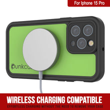 Cargar imagen en el visor de la galería, Funda impermeable IP68 para iPhone 16 Pro, Punkcase [Verde claro] [Serie StudStar] [Ajuste fino] [A prueba de suciedad]
