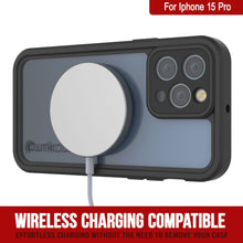 Cargar imagen en el visor de la galería, Funda impermeable IP68 para iPhone 16 Pro, Punkcase [Transparente] [Serie StudStar] [Ajuste fino] [A prueba de suciedad]
