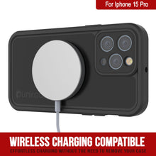 Cargar imagen en el visor de la galería, Funda impermeable IP68 para iPhone 16 Pro, Punkcase [Negra] [Serie StudStar] [Ajuste ajustado]
