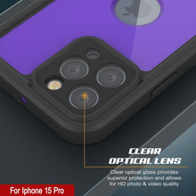 Cargar imagen en el visor de la galería, Funda impermeable IP68 para iPhone 16 Pro, Punkcase [morada] [Serie StudStar] [Ajuste fino] [A prueba de suciedad]
