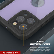Cargar imagen en el visor de la galería, Funda impermeable IP68 para iPhone 16 Pro, Punkcase [Lila] [Serie StudStar] [Ajuste fino] [A prueba de suciedad]
