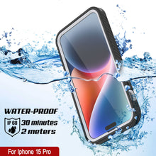 Cargar imagen en el visor de la galería, Funda impermeable IP68 para iPhone 16 Pro, Punkcase [blanca] [Serie StudStar] [Ajuste fino] [A prueba de suciedad]
