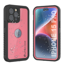 Cargar imagen en el visor de la galería, Funda impermeable IP68 para iPhone 16 Pro, Punkcase [rosa] [Serie StudStar] [Ajuste fino] [A prueba de suciedad]
