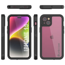 Load image into Gallery viewer, Funda impermeable IP68 para iPhone 16, Punkcase [Transparente] [Serie StudStar] [Ajuste fino] [A prueba de suciedad]
