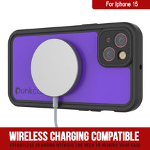 Load image into Gallery viewer, Funda impermeable IP68 para iPhone 16, Punkcase [morada] [Serie StudStar] [Ajuste fino] [A prueba de suciedad]
