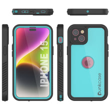 Load image into Gallery viewer, Funda impermeable IP68 para iPhone 16, Punkcase [azul verdoso] [Serie StudStar] [Ajuste ajustado]
