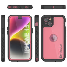 Load image into Gallery viewer, Funda impermeable IP68 para iPhone 16, Punkcase [rosa] [Serie StudStar] [Ajuste fino] [A prueba de suciedad]

