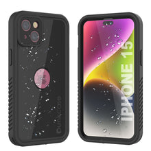 Load image into Gallery viewer, Funda impermeable IP68 para iPhone 16, Punkcase [Negra] [Serie StudStar] [Ajuste ajustado]
