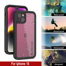 Load image into Gallery viewer, Funda impermeable IP68 para iPhone 16, Punkcase [Transparente] [Serie StudStar] [Ajuste fino] [A prueba de suciedad]
