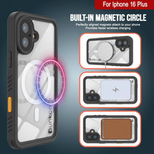 Cargar imagen en el visor de la galería, Funda impermeable para iPhone 16 Plus, Punkcase [Extreme Mag Series] Armor Cover con protector de pantalla incorporado [Amarillo]
