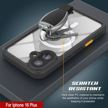 Cargar imagen en el visor de la galería, Funda impermeable para iPhone 16 Plus, Punkcase [Extreme Mag Series] Armor Cover con protector de pantalla incorporado [Amarillo]
