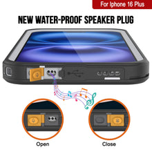 Cargar imagen en el visor de la galería, Funda impermeable para iPhone 16 Plus, Punkcase [Extreme Series] Armor Cover con protector de pantalla incorporado [blanco]
