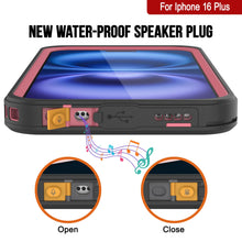Cargar imagen en el visor de la galería, Funda impermeable para iPhone 16 Plus, Punkcase [Extreme Series] Armor Cover con protector de pantalla incorporado [rosa]
