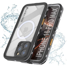 Cargar imagen en el visor de la galería, Funda impermeable para iPhone 16 Pro Max, Punkcase SpikeStar White Series | Funda fina de 2 m sumergible IP68
