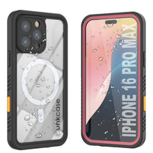 Cargar imagen en el visor de la galería, Productos Funda impermeable para iPhone 16 Pro Max, Punkcase [Extreme Mag Series] Armor Cover con protector de pantalla incorporado [rosa]
