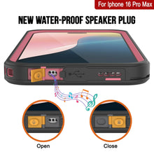 Cargar imagen en el visor de la galería, Productos Funda impermeable para iPhone 16 Pro Max, Punkcase [Extreme Mag Series] Armor Cover con protector de pantalla incorporado [rosa]
