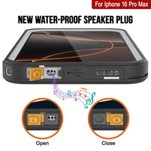 Cargar imagen en el visor de la galería, Funda impermeable para iPhone 16 Pro Max, Punkcase [Extreme Series] Armor Cover con protector de pantalla incorporado [blanco]
