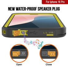 Cargar imagen en el visor de la galería, Funda impermeable para iPhone 16 Pro, Punkcase [Extreme Mag Series] Armor Cover con protector de pantalla incorporado [amarillo]

