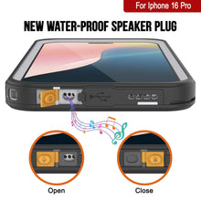 Cargar imagen en el visor de la galería, Funda impermeable para iPhone 16 Pro, Punkcase [Extreme Mag Series] Armor Cover con protector de pantalla incorporado [blanco]
