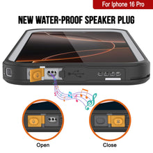 Cargar imagen en el visor de la galería, Funda impermeable para iPhone 16 Pro, Punkcase [Extreme Series] Armor Cover con protector de pantalla incorporado [blanco]

