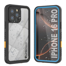 Cargar imagen en el visor de la galería, Funda impermeable para iPhone 16 Pro, Punkcase [Extreme Series] Armor Cover con protector de pantalla incorporado [azul marino]
