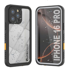 Cargar imagen en el visor de la galería, Funda impermeable para iPhone 16 Pro, Punkcase [Extreme Series] Armor Cover con protector de pantalla incorporado [blanco]
