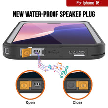 Cargar imagen en el visor de la galería, Funda impermeable para iPhone 16, Punkcase [Extreme Mag Series] Armor Cover con protector de pantalla incorporado [blanco]
