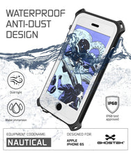 Cargar imagen en el visor de la galería, iPhone 6S/6 Waterproof Case, Ghostek® Nautical White Series| Underwater | Aluminum Frame | Ultra Fit (Color in image: Pink)
