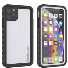 Cargar imagen en el visor de la galería, iPhone 11 Pro Waterproof IP68 Case, Punkcase [White] [StudStar Series] [Slim Fit] [Dirtproof] (Color in image: white)
