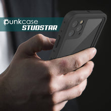 Cargar imagen en el visor de la galería, iPhone 11 Pro Waterproof IP68 Case, Punkcase [Black] [StudStar Series] [Slim Fit] (Color in image: purple)
