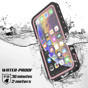 iPhone 11 Pro Max Waterproof IP68 Case, Punkcase [Pink] [StudStar Series] [Slim Fit] [Dirtproof] (Color in image: teal)
