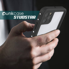 Cargar imagen en el visor de la galería, iPhone 11 Pro Waterproof IP68 Case, Punkcase [White] [StudStar Series] [Slim Fit] [Dirtproof] (Color in image: purple)
