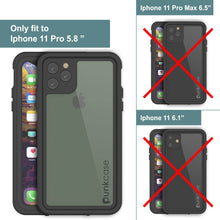 Load image into Gallery viewer, iPhone 11 Pro Max Waterproof IP68 Case, Punkcase [Clear] [StudStar Series] [Slim Fit] [Dirtproof] (Color in image: pink)
