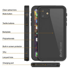 Cargar imagen en el visor de la galería, iPhone 11 Waterproof IP68 Case, Punkcase [Black] [StudStar Series] [Slim Fit] (Color in image: light green)
