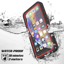 Cargar imagen en el visor de la galería, iPhone 11 Waterproof IP68 Case, Punkcase [Red] [StudStar Series] [Slim Fit] (Color in image: white)
