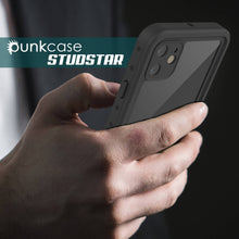 Cargar imagen en el visor de la galería, iPhone 11 Waterproof IP68 Case, Punkcase [Black] [StudStar Series] [Slim Fit] (Color in image: light blue)
