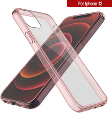 Cargar imagen en el visor de la galería, iPhone 12 Case Punkcase® LUCID 2.0 Crystal Pink Series w/ PUNK SHIELD Screen Protector | Ultra Fit (Color in image: teal)
