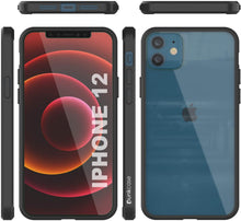 Cargar imagen en el visor de la galería, iPhone 12 Case Punkcase® LUCID 2.0 Black Series w/ PUNK SHIELD Screen Protector | Ultra Fit (Color in image: teal)
