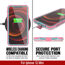 Cargar imagen en el visor de la galería, WIRELESS CHARGING SECURE PORT COMPATIBLE PROTECTION EFFORTLESS CHARGING WITHOUT FULLY SEALED PORT AND GIVE EASY THE NEED TO REMOVE YOUR CASE ACCESS TO WIRE CHARGING Iphone 12 Mini 
