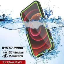 Cargar imagen en el visor de la galería, WATER-PROOF rT pz IP68 Certified 30 minutes )2 meters For Iphone 12 Mini be eel rg (Color in image: Blue)
