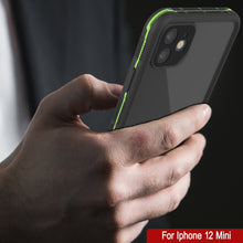 Cargar imagen en el visor de la galería, Punkcase iPhone 13 Mini Waterproof Case [Aqua Series] Armor Cover [Black] 
