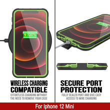 Cargar imagen en el visor de la galería, WIRELESS CHARGING SECURE PORT COMPATIBLE PROTECTION EFFORTLESS CHARGING WITHOUT FULLY SEALED PORT AND GIVE EASY THE NEED TO REMOVE YOUR CASE ACCESS TO WIRE CHARGING For Iphone 12 Mini 
