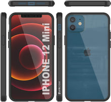 Cargar imagen en el visor de la galería, iPhone 12 Mini Case Punkcase® LUCID 2.0 Black Series w/ PUNK SHIELD Screen Protector | Ultra Fit (Color in image: teal)
