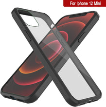 Cargar imagen en el visor de la galería, iPhone 12 Mini Case Punkcase® LUCID 2.0 Black Series w/ PUNK SHIELD Screen Protector | Ultra Fit (Color in image: purple)
